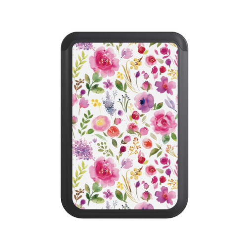  Cardholder Roses Flowers Purple