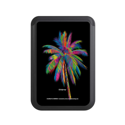  Cardholder Regenbogen Palme