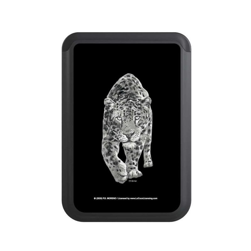  Cardholder Leopard Schwarz