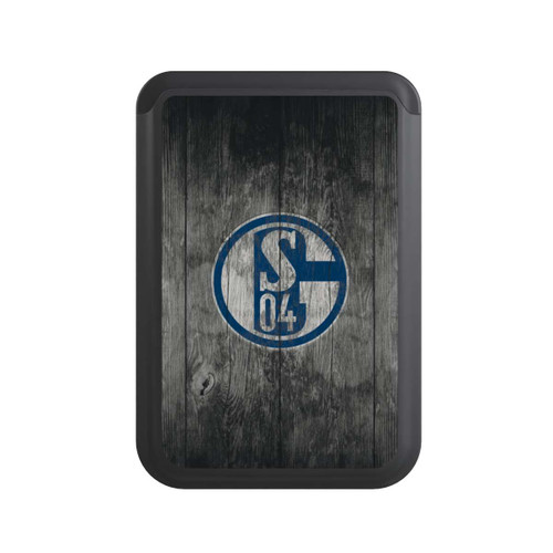  Cardholder Schalke 04 Holz Look