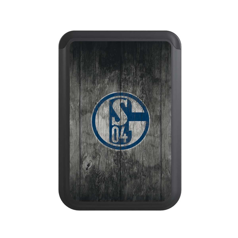  Cardholder Schalke 04 Holz Look