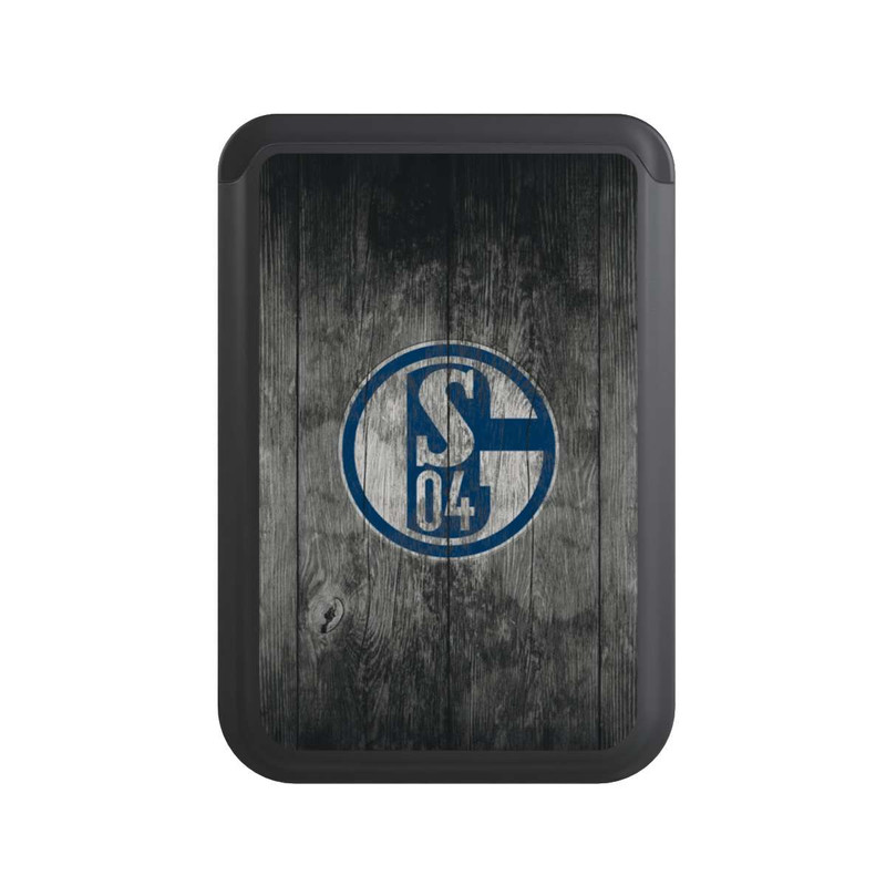  Cardholder Schalke 04 Holz Look