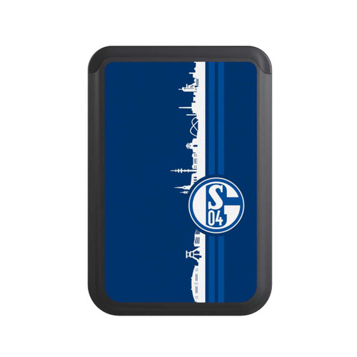  Cardholder Schalke 04 Skyline Blau