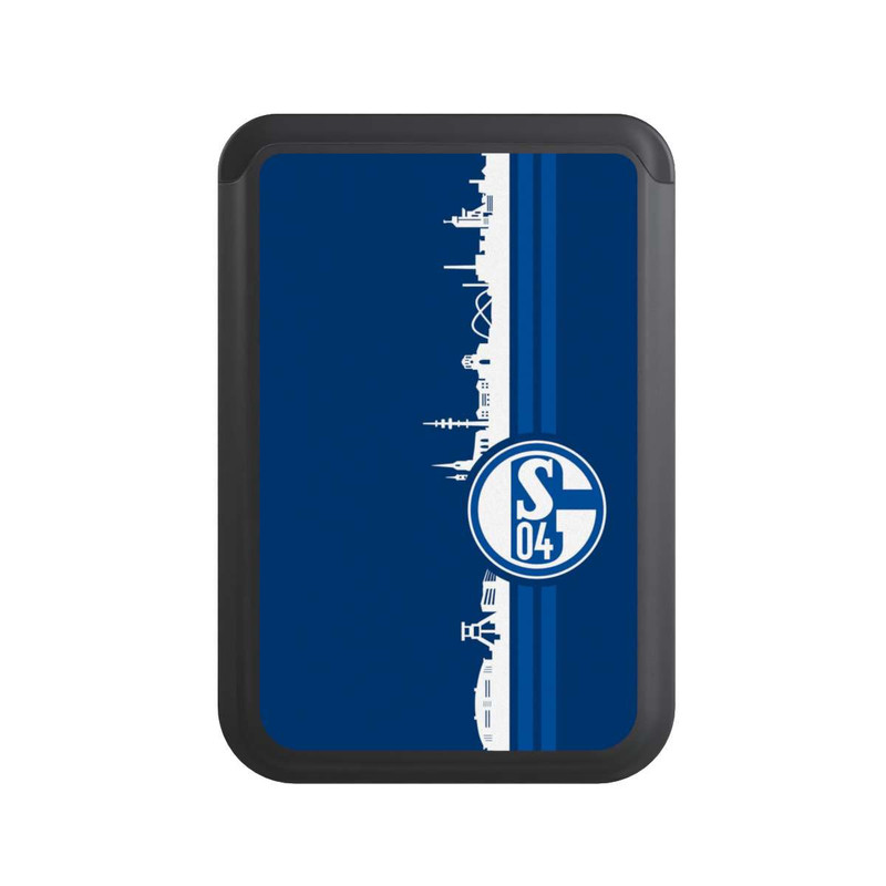  Cardholder Schalke 04 Skyline Blau
