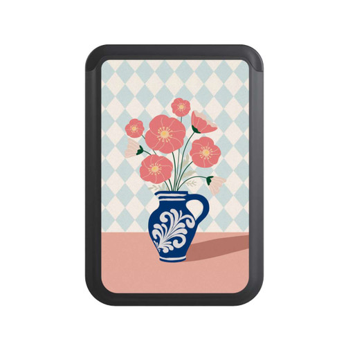 Cardholder Blue Vase