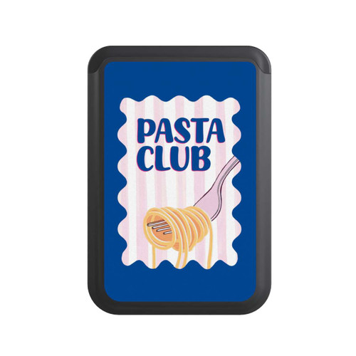  Cardholder Pasta Club in Blue and Pink