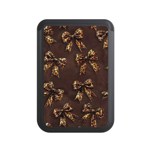  Cardholder Bows Wild Cheetah mit KI