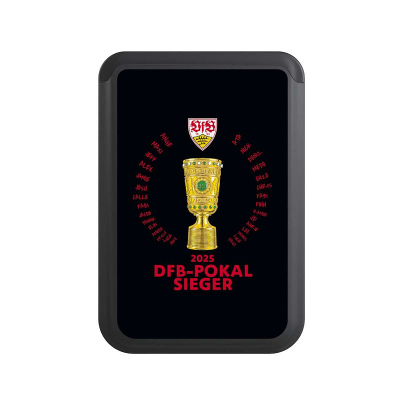 Cardholder VfB DFB-Pokal Sieger Schwarz