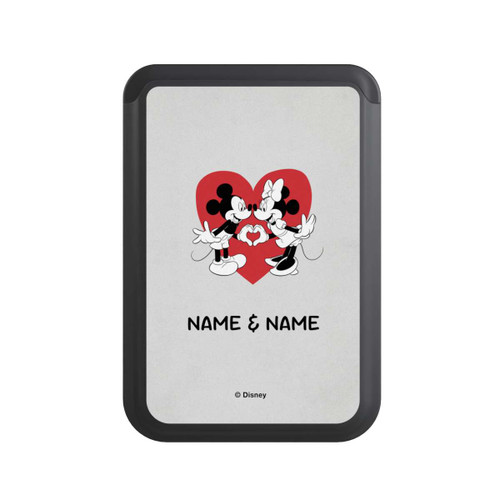  Cardholder Minnie und Micky Personalisierbar