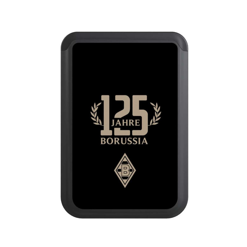  Cardholder Borussia 125 Jahre Schwarz