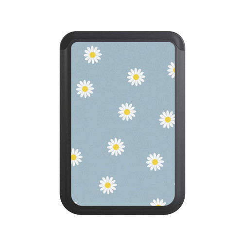  Cardholder Gänseblümchen Muster Blau