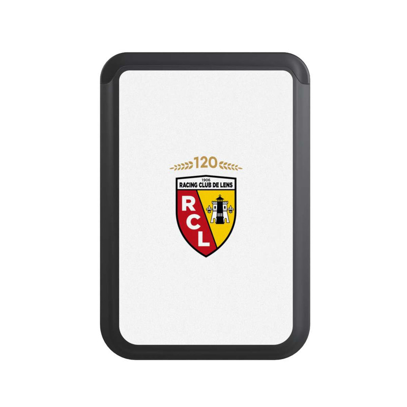  Cardholder RC Lens 120 ans anniversaire blanc