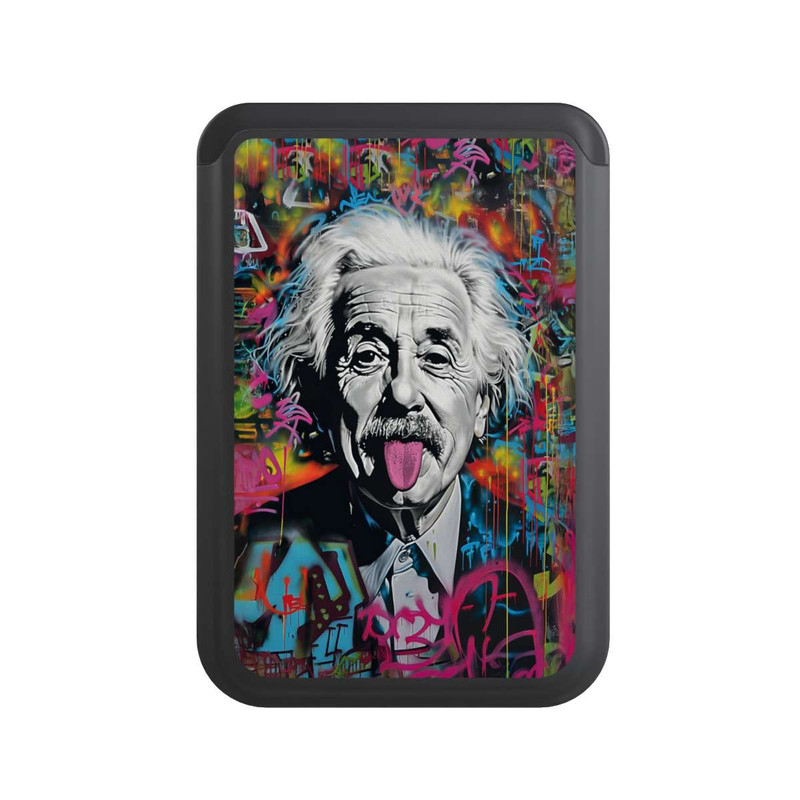  Cardholder Physicien à la langue colorée