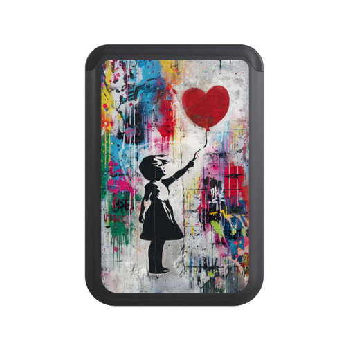  Cardholder Balloon Girl Colorful