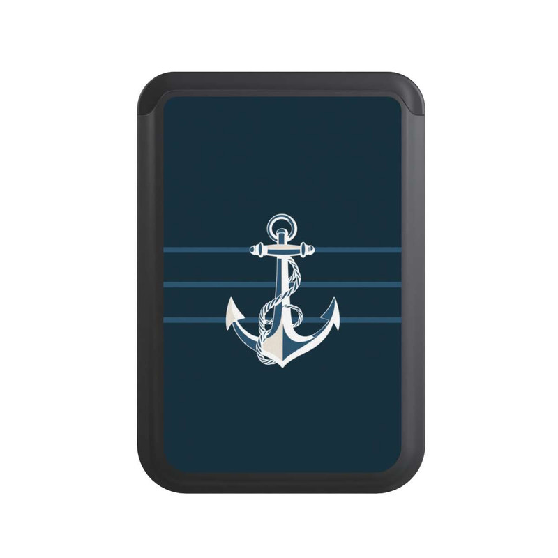  Cardholder Anchor Line Blue with AI