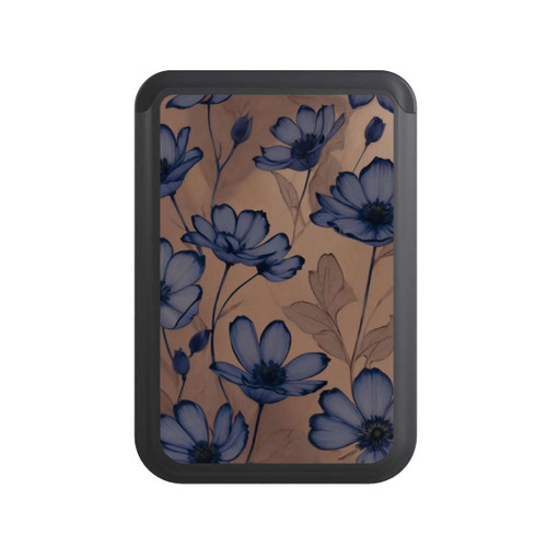  Cardholder Flowers Negativ Pattern with AI
