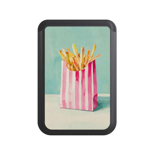  Cardholder Retro Pommes Blau Watercolor