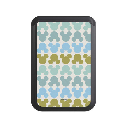  Cardholder Disney Mickey Icon Pattern Green and Blue