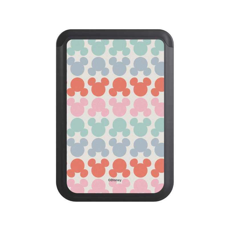  Cardholder Disney Mickey Icon Pattern Red and Pink