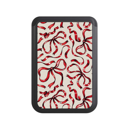  Cardholder Fine Bows Red