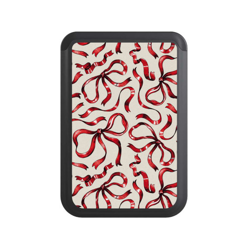  Cardholder Fine Bows Red