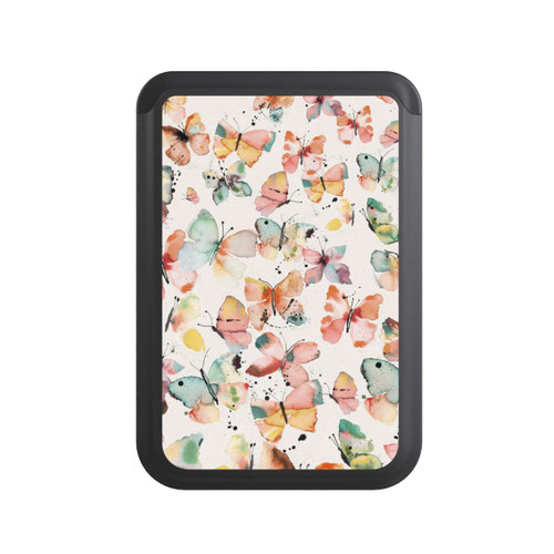  Cardholder Butterflies Watercolor Pattern