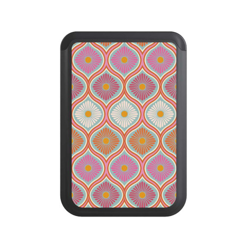  Cardholder Groovy 70s Retro Mod Flower Power