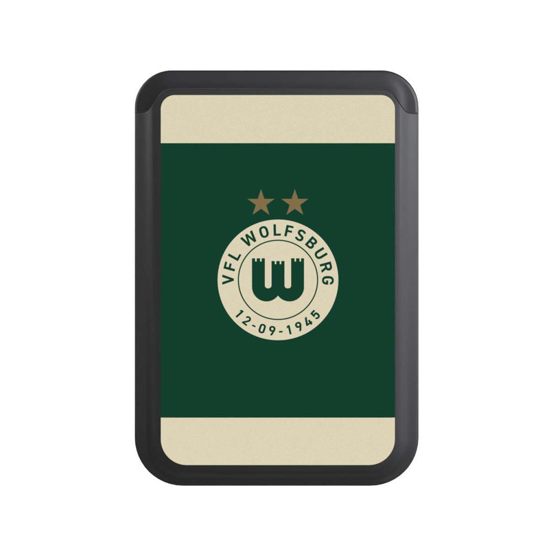  Cardholder VfL Wolfsburg 80 Jahre Logo Frauen Streifen