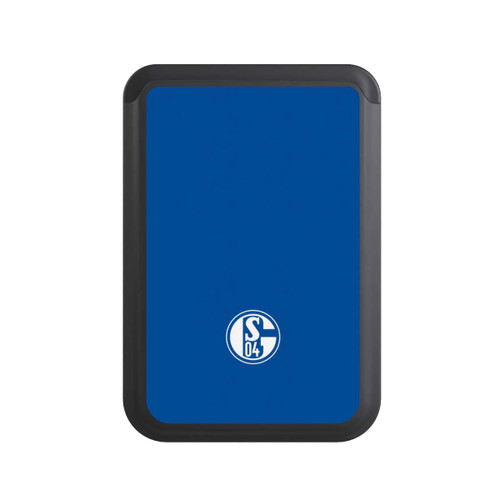  Cardholder FC Schalke 04 Logo Blau