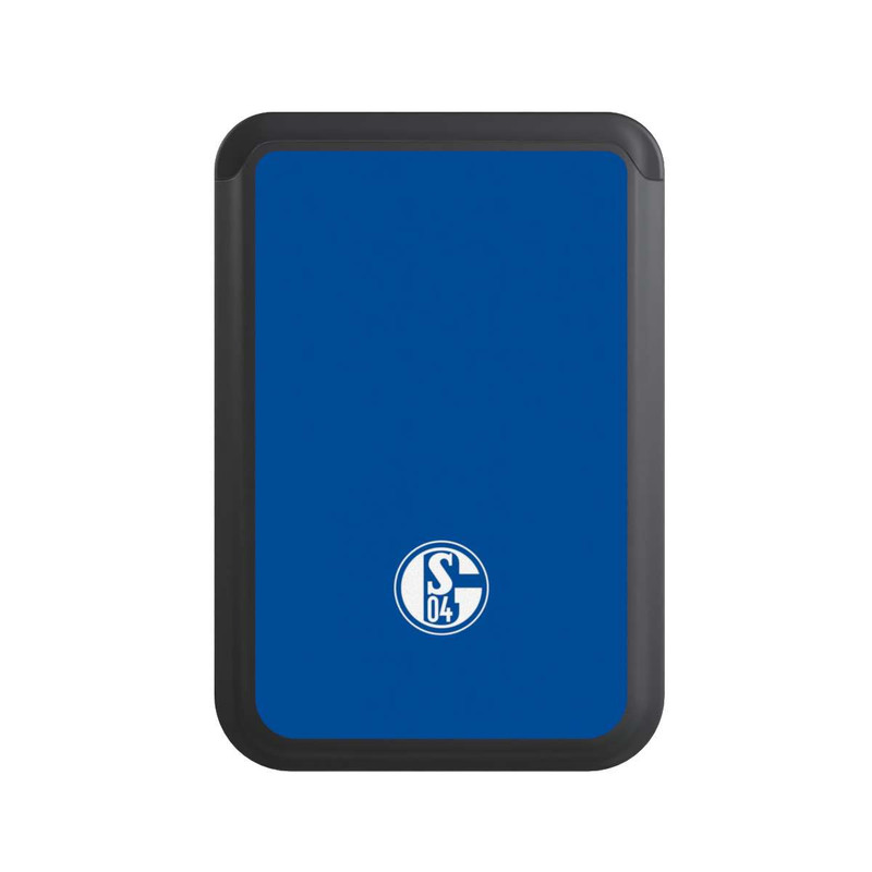  Cardholder FC Schalke 04 Logo Blau