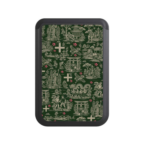  Cardholder Bayer 04 Muster Grün