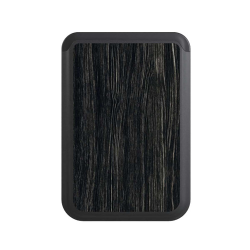  Cardholder Dunkle Holzstruktur