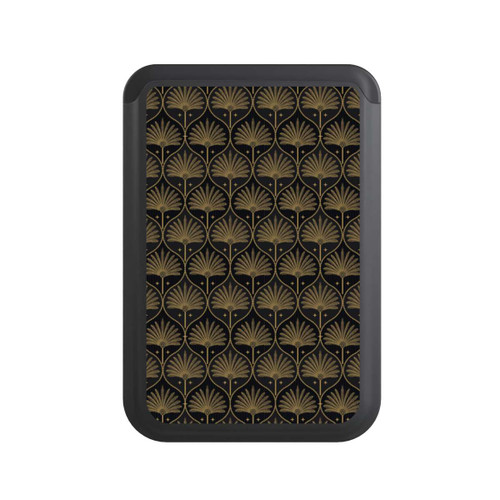  Cardholder Art Deco Blätter