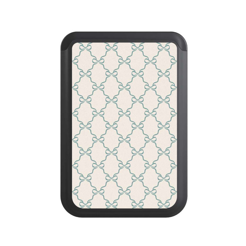  Cardholder Rubans Beige Vert