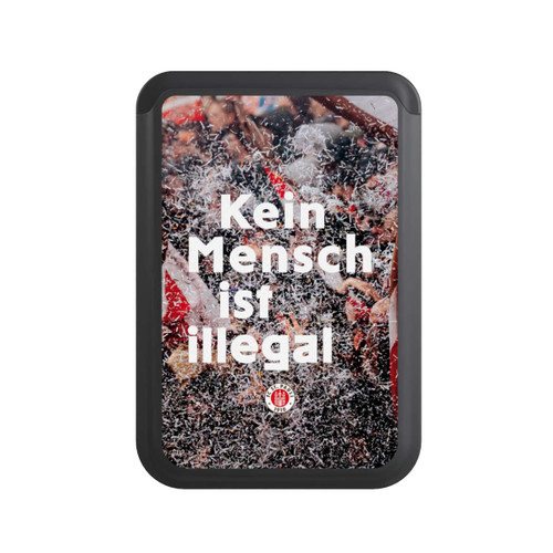  Cardholder FC St. Pauli Kein Mensch ist illegal