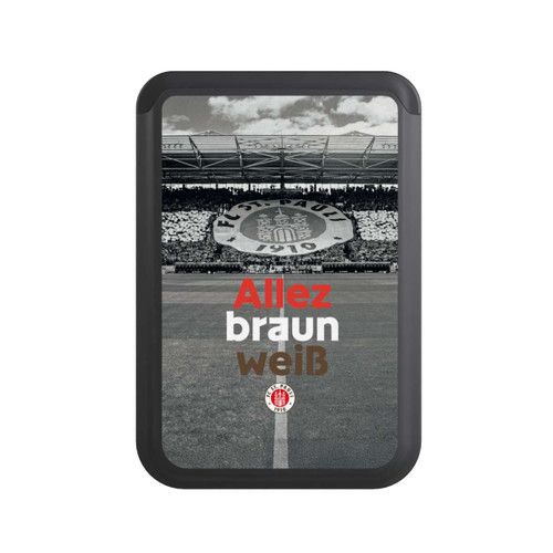  Cardholder FC St. Pauli Allez braun weiss