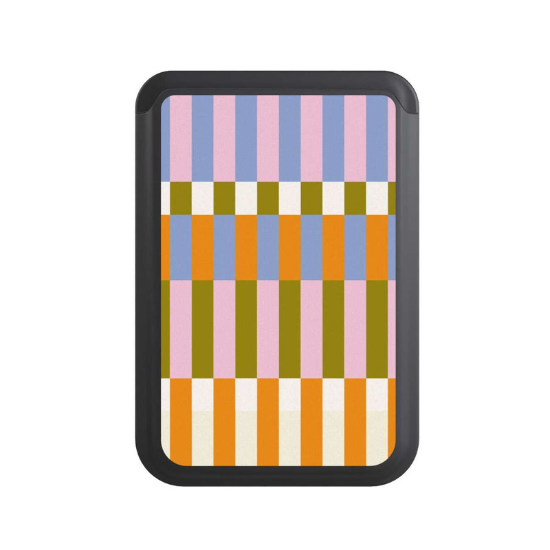  Cardholder Thème à Carreaux Colorés et Audacieux