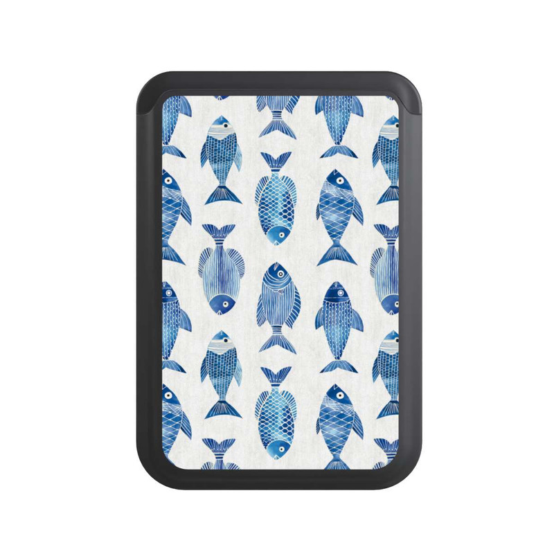  Cardholder Fancy Fish Parade mit KI