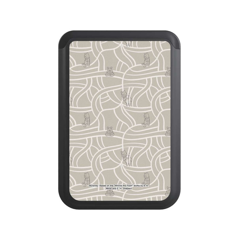  Cardholder Winnie the Pooh Beige Pattern