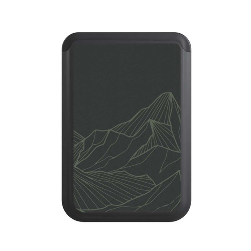  Cardholder Abstraktes Bergpanorama