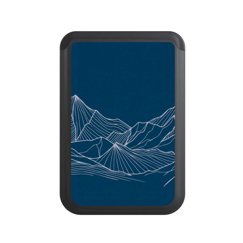  Cardholder Courbes de niveau de Blue Mountain
