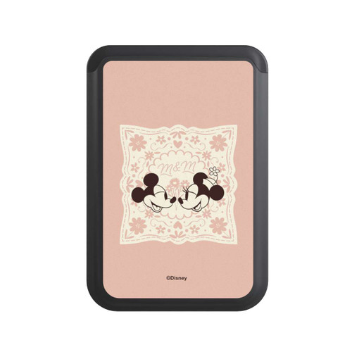  Cardholder Minnie and Mickey Forever pink