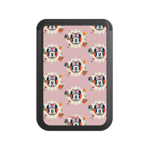  Cardholder Minnie's Magic Flowers Retro Pattern
