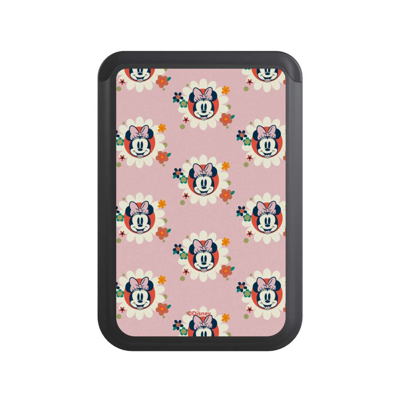  Cardholder Minnie's Magic Flowers Retro Pattern
