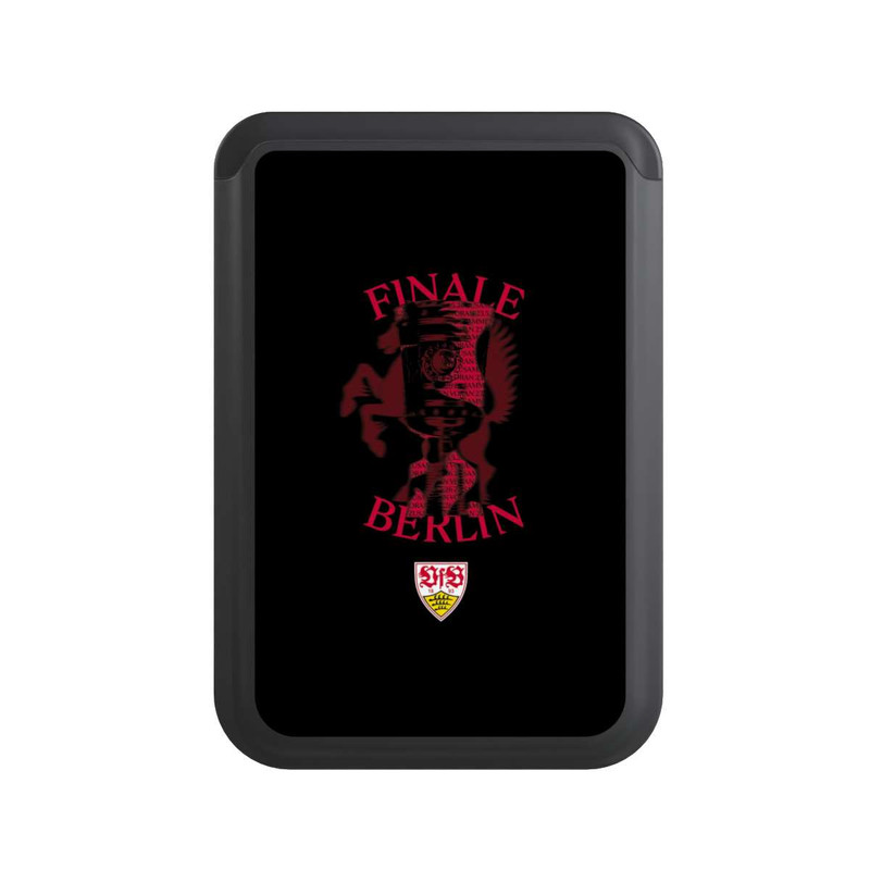  Cardholder VfB Stuttgart Pokalfinale 2026 schwarz