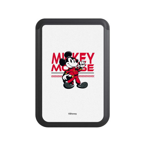  Cardholder Micky Maus Rennfahrer Weiß