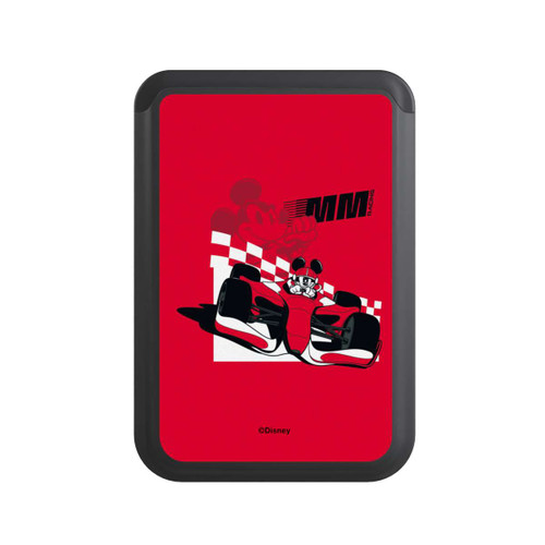  Cardholder Micky Maus Racing Legende Rot
