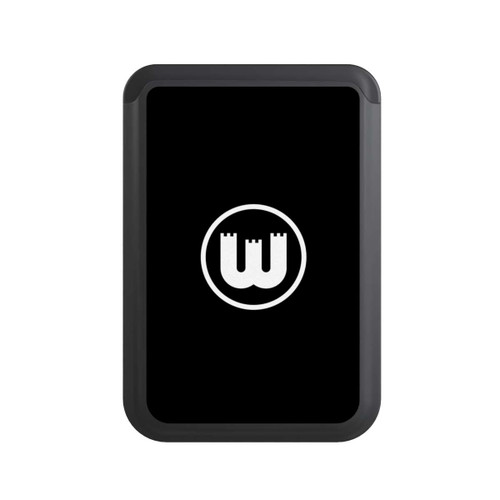  Cardholder VfL Wolfsburg Zinnenwappen Schwarz