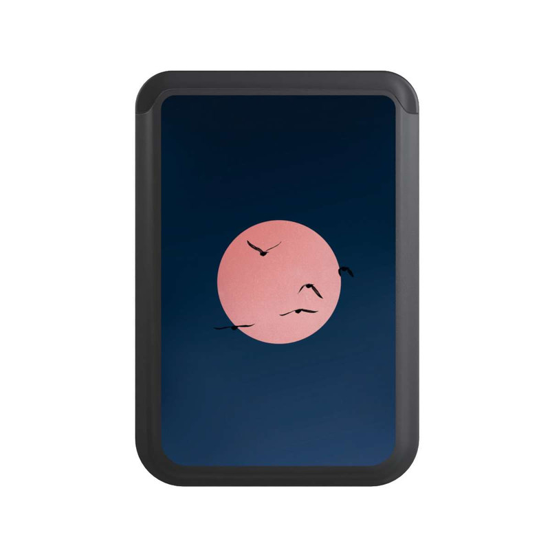  Cardholder Summer Nights Red Moon