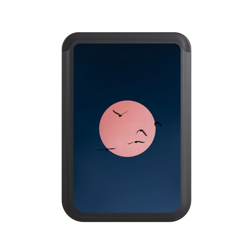  Cardholder Summer Nights Red Moon